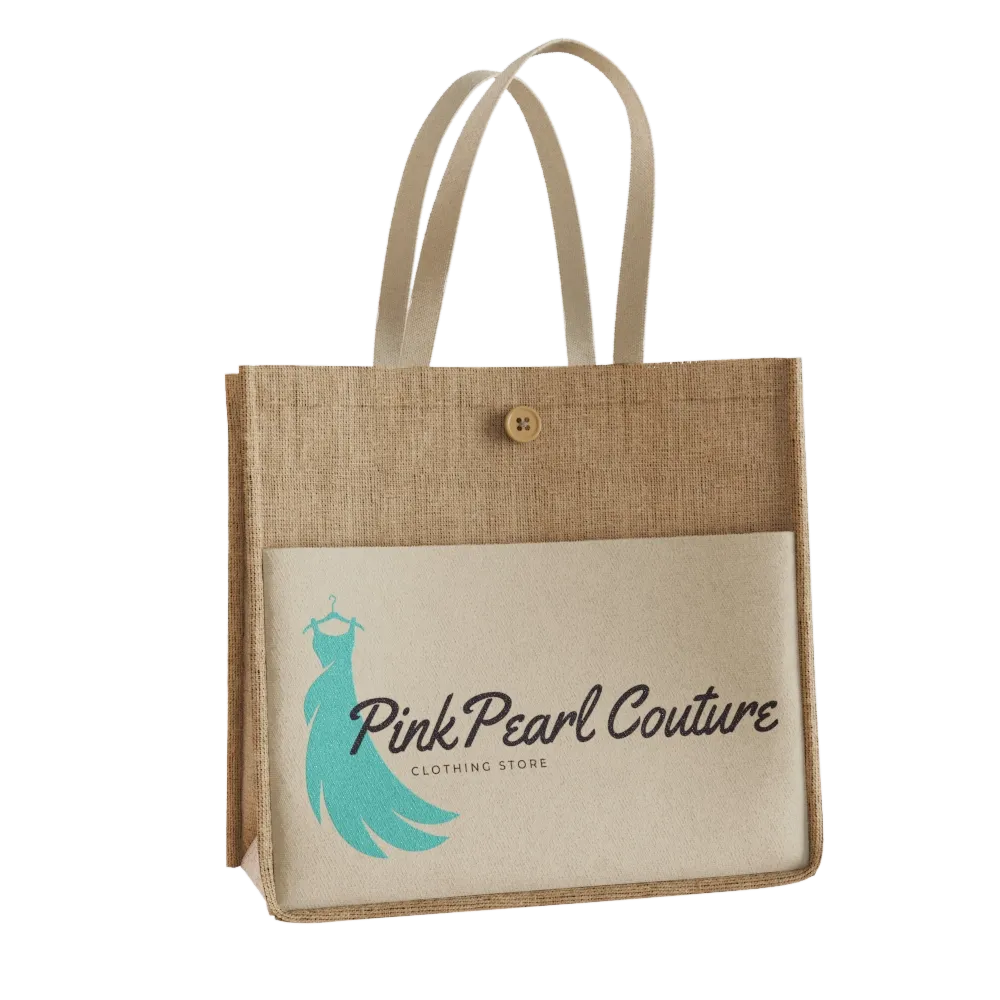 Jute Tote Bags - Mouse Pads Now