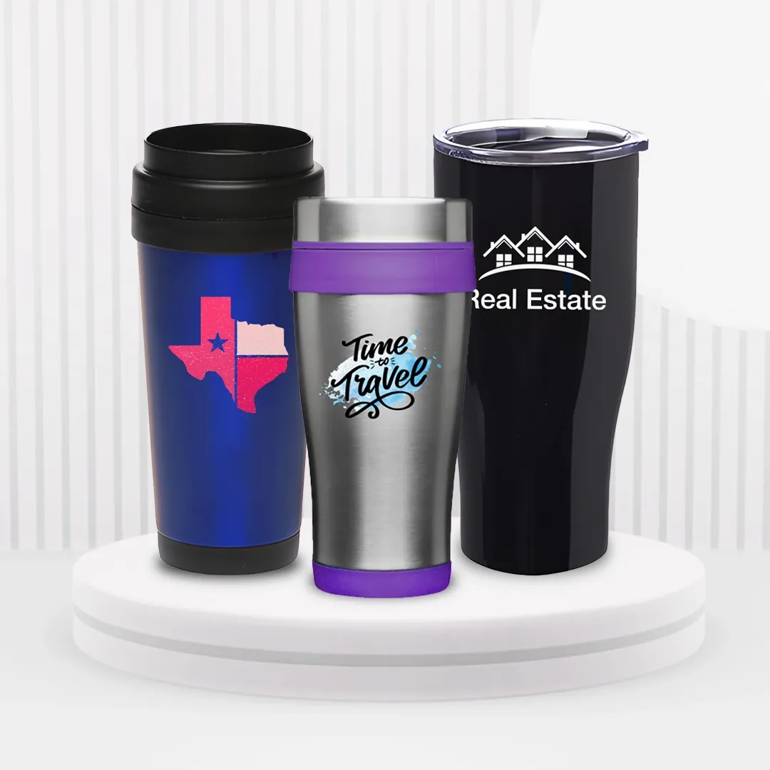 Travel Mugs - Mouse Pads Now