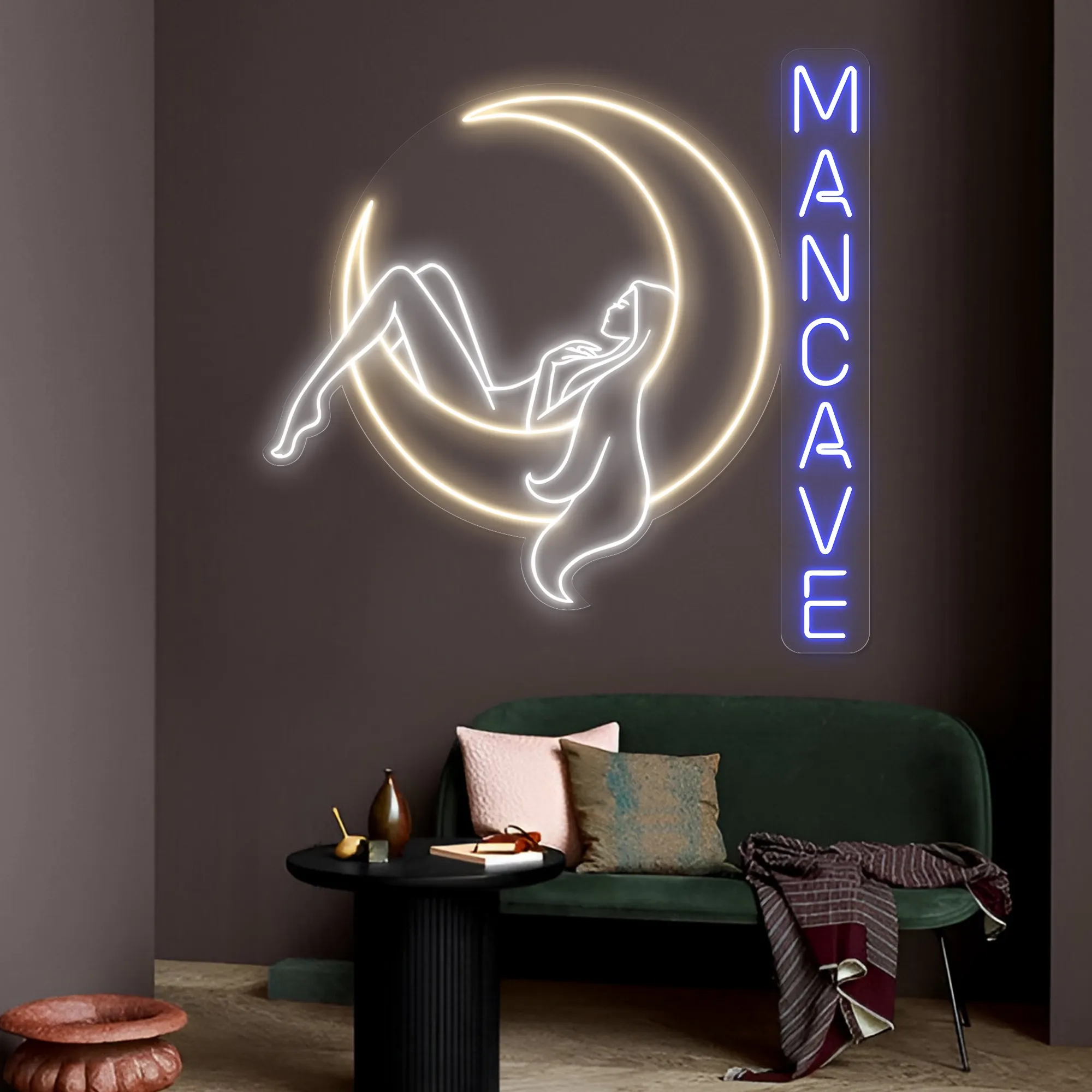 Artwork Neon sign - Mouse Pads Now
