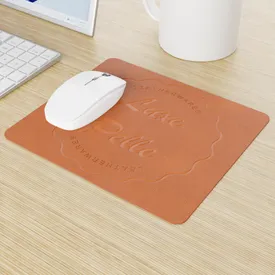 Custom Leather Mousepad
