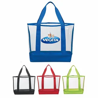 Custom Clear Casual Tote Bag - Mouse Pads Now