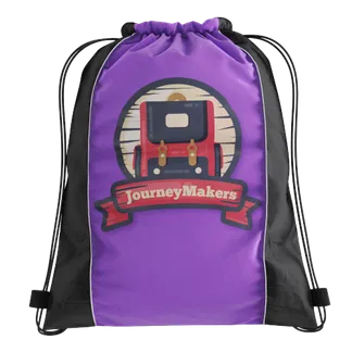 Side-Accents Drawstring Bag - Mouse Pads Now