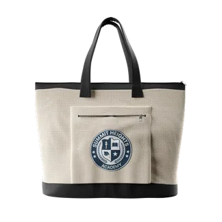 Cotton Zipper Tote Bag - Mouse Pads Now