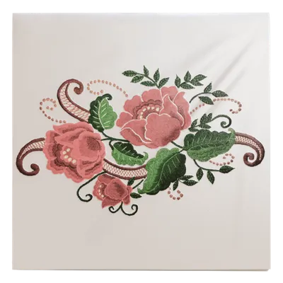Embroidered Cloth Napkin Embroidered Cloth Napkin - Mouse Pads Now