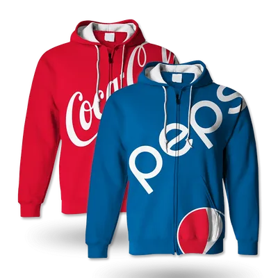 Long Sleeve Zip Up Hoodie - Mouse Pads Now