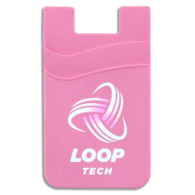 Silicone Phone Wallet Dual Card Holder - Mouse Pads Now