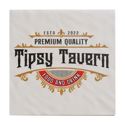Premium Linen-Like Beverage Napkins - Mouse Pads Now