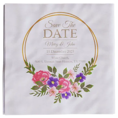 Premium Beverage Napkins - Mouse Pads Now
