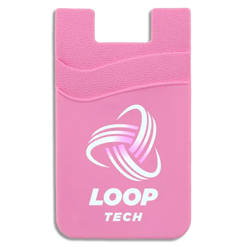 Silicone Phone Wallet Dual Card Holder - Mouse Pads Now