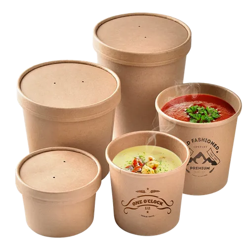Paper Soup Container - Mouse Pads Now